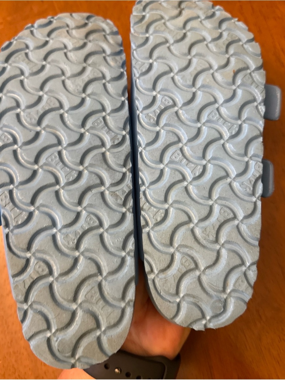 Birkenstock Arizona EVA Shoes Sky Blue Women's Size 6 36lWaterproof Slide Sanfa - Picture 5 of 6